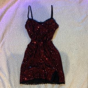 Mini Red Dress